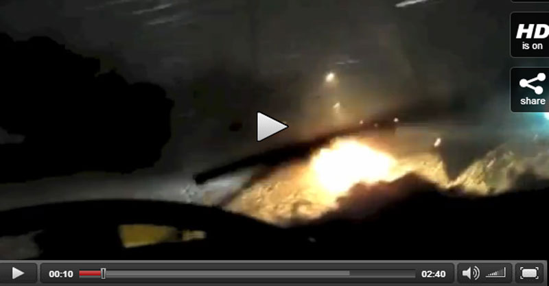 Snow Plow Driver Saves The Day