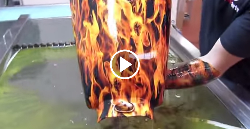 Custom Paint Jobs Made In Water.  Yes, Water.