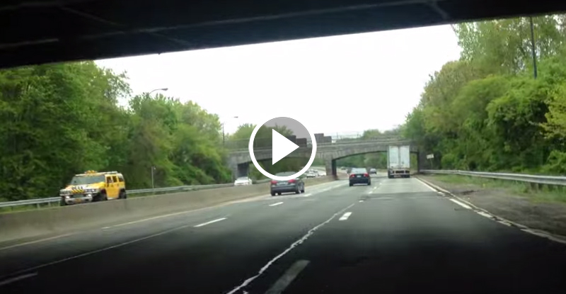 Truck Driver Learns a Costly Lesson on New York Parkway