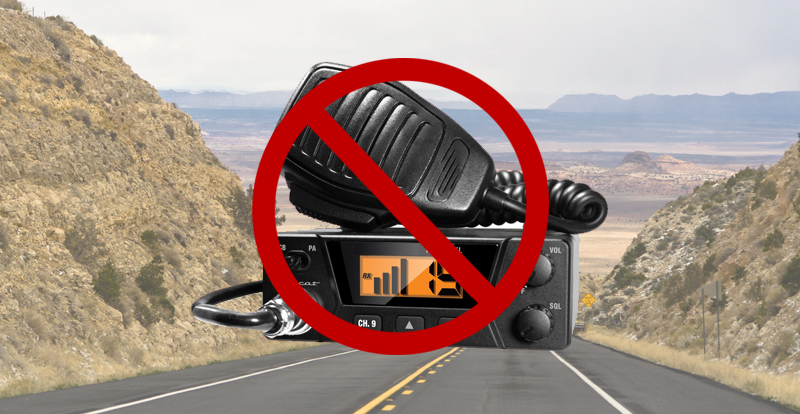 What Was This State Thinking When They Banned Truckers From Using CB Radio