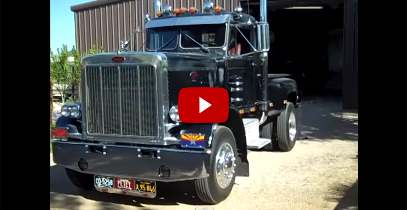 It Looks Like A Normal Peterbilt From The Front, But Wait Til You See It