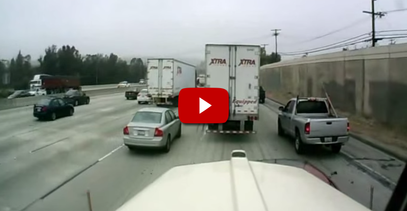 Dash Cam Footage Saves A Trucker From $25k Fraudulent Claim