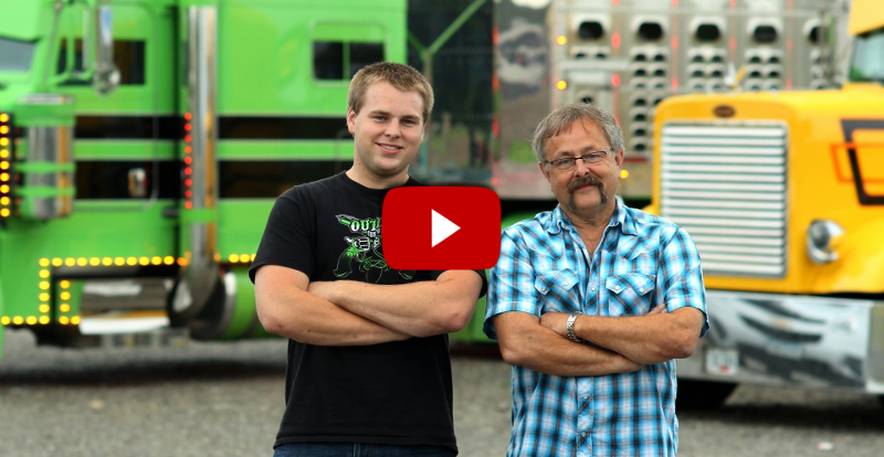 Father & Son Steal The Show With This Pair of Custom Big Rigs