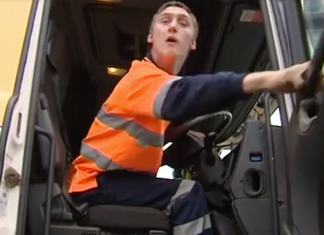 20-year-old won't allow cerebral palsy to stop his big rig dreams