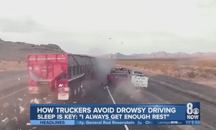 Trucker, driving school offer tips on avoiding drowsy driving following serious crash