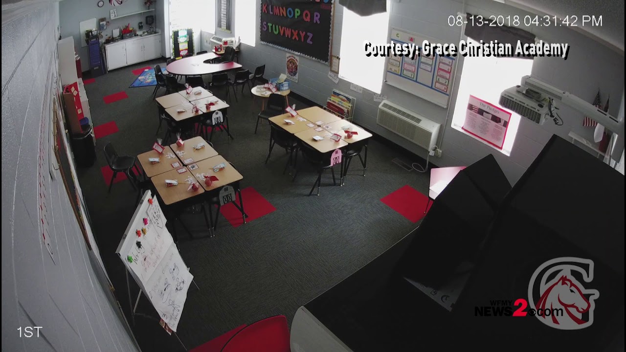 VIDEO: semi truck plows through classroom wall