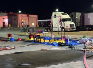 ‘Unrestrained barrel’ triggers HAZMAT response and evacuation at South Carolina truck stop