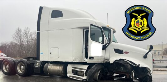 Missouri troopers deploy tire deflation devices to bring CHRISTMAS DAY semi truck pursuit to a safe end