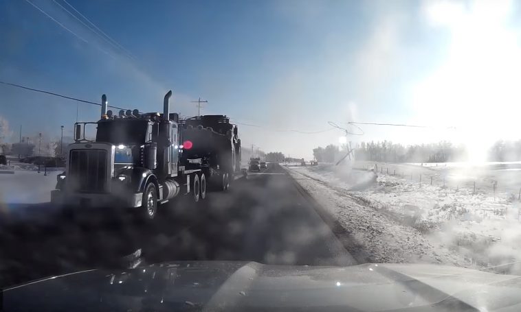 Trucking Jobs Calgary >> Oversize load snags power lines, takes down utility poles Trucking Jobs Calgary >> Oversize load snags power lines, takes down utility poles