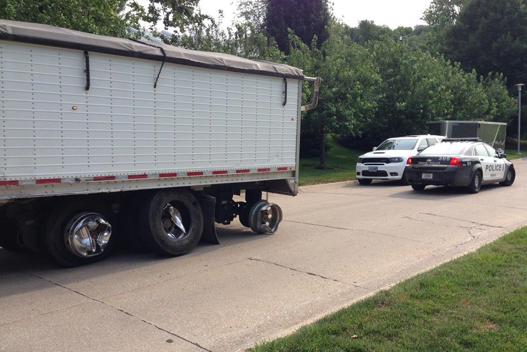 Iowa man takes semi truck on a “wild and reckless” joyride through South Omaha