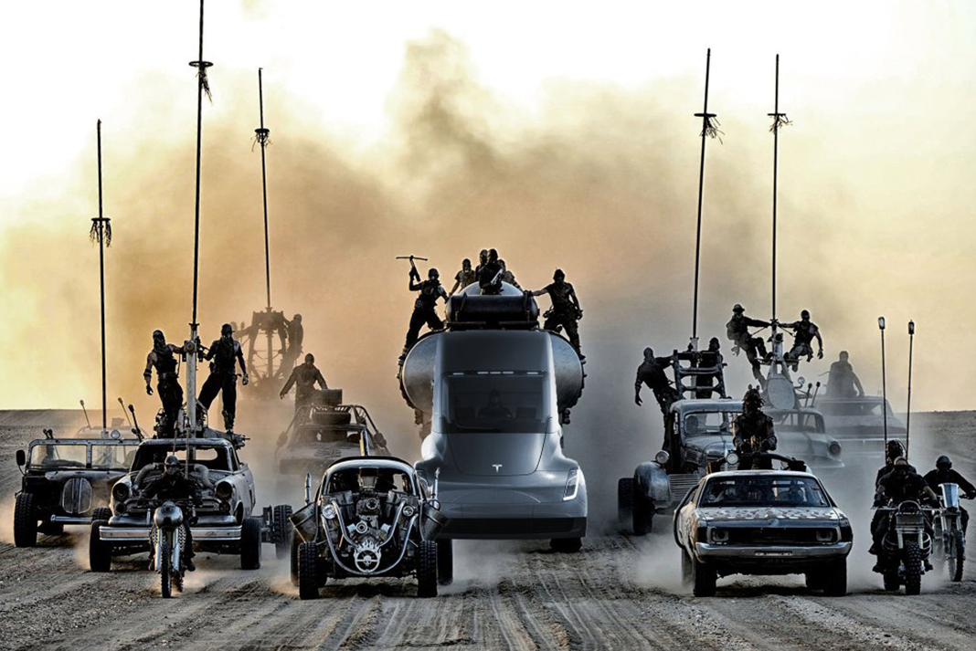 New ‘Mad Max’ mode in development for Tesla Semi