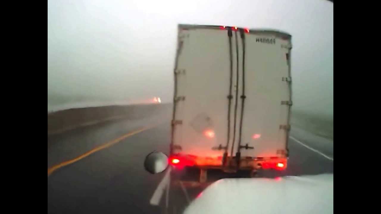 VIDEO: “dash cam saves my career” explains trucker targeted during rain storm