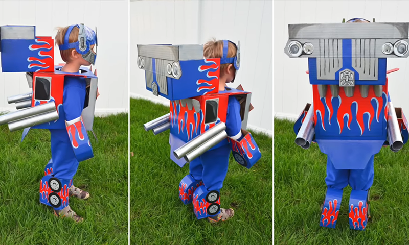 These kids’ Transformers costumes win Halloween